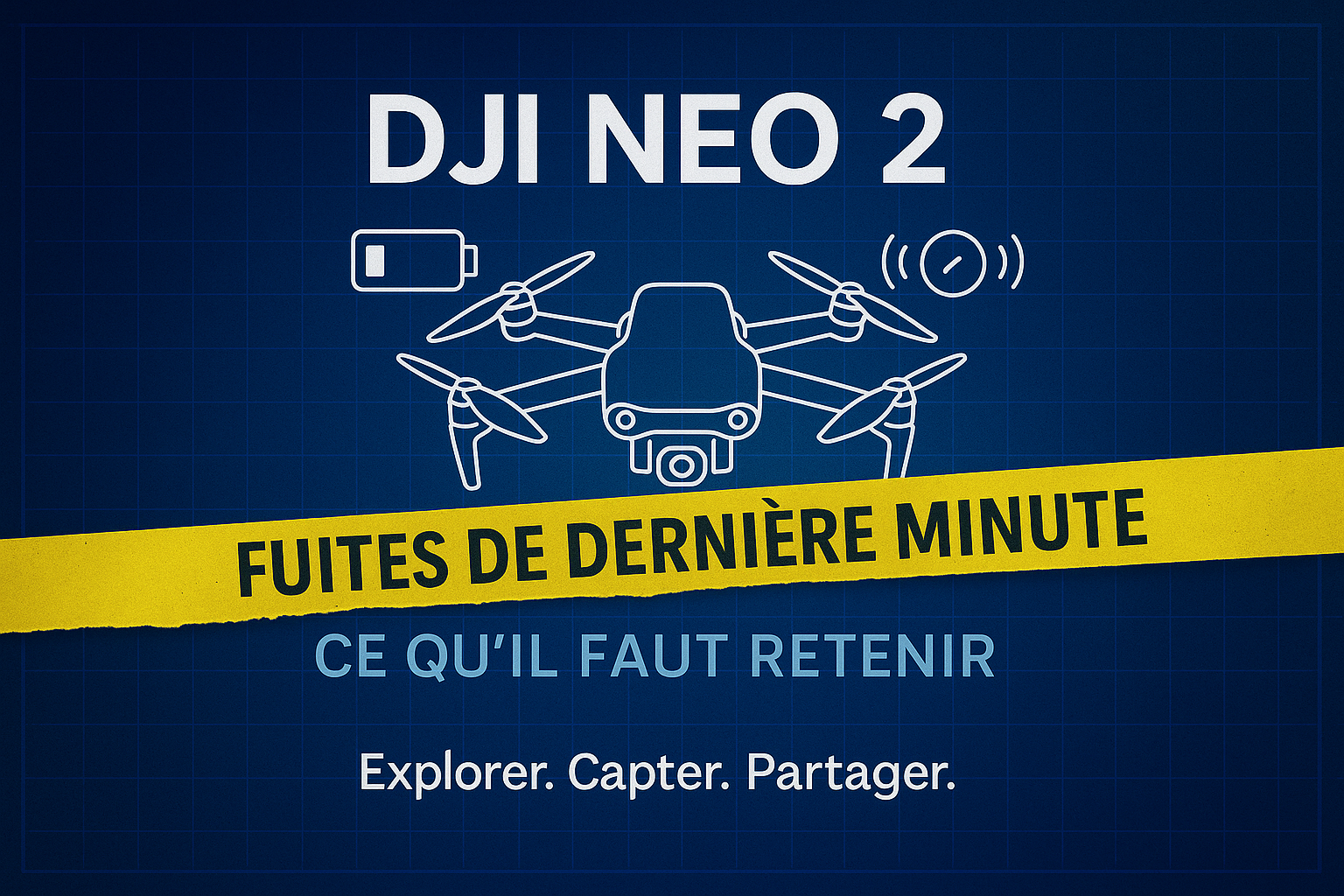 DJI Neo 2 : fuites de dernière minute avant l’annonce – ce qu’il faut retenir