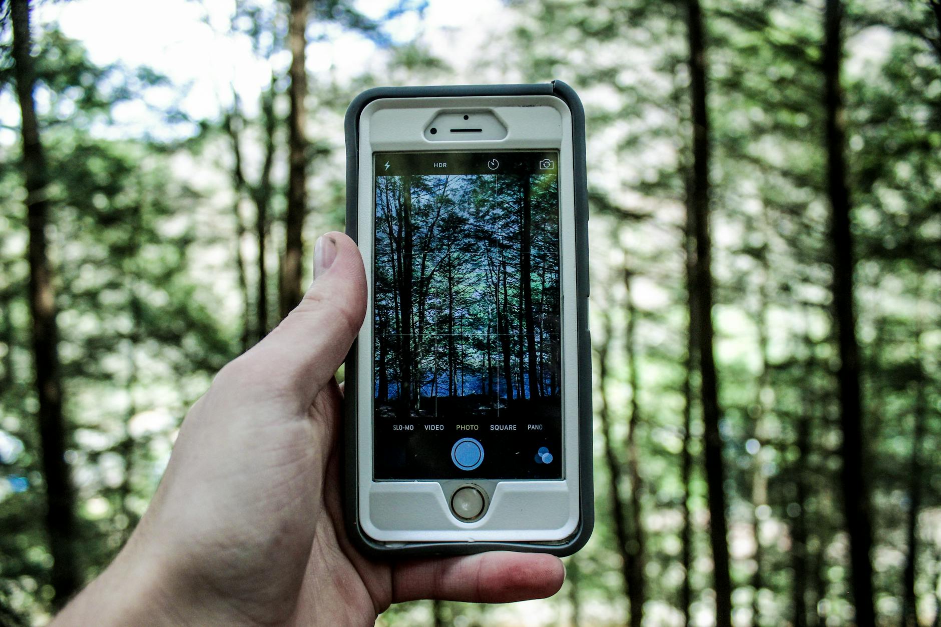 Mode panorama d'un smartphone pour capturer une photo panoramique de bien immobilier