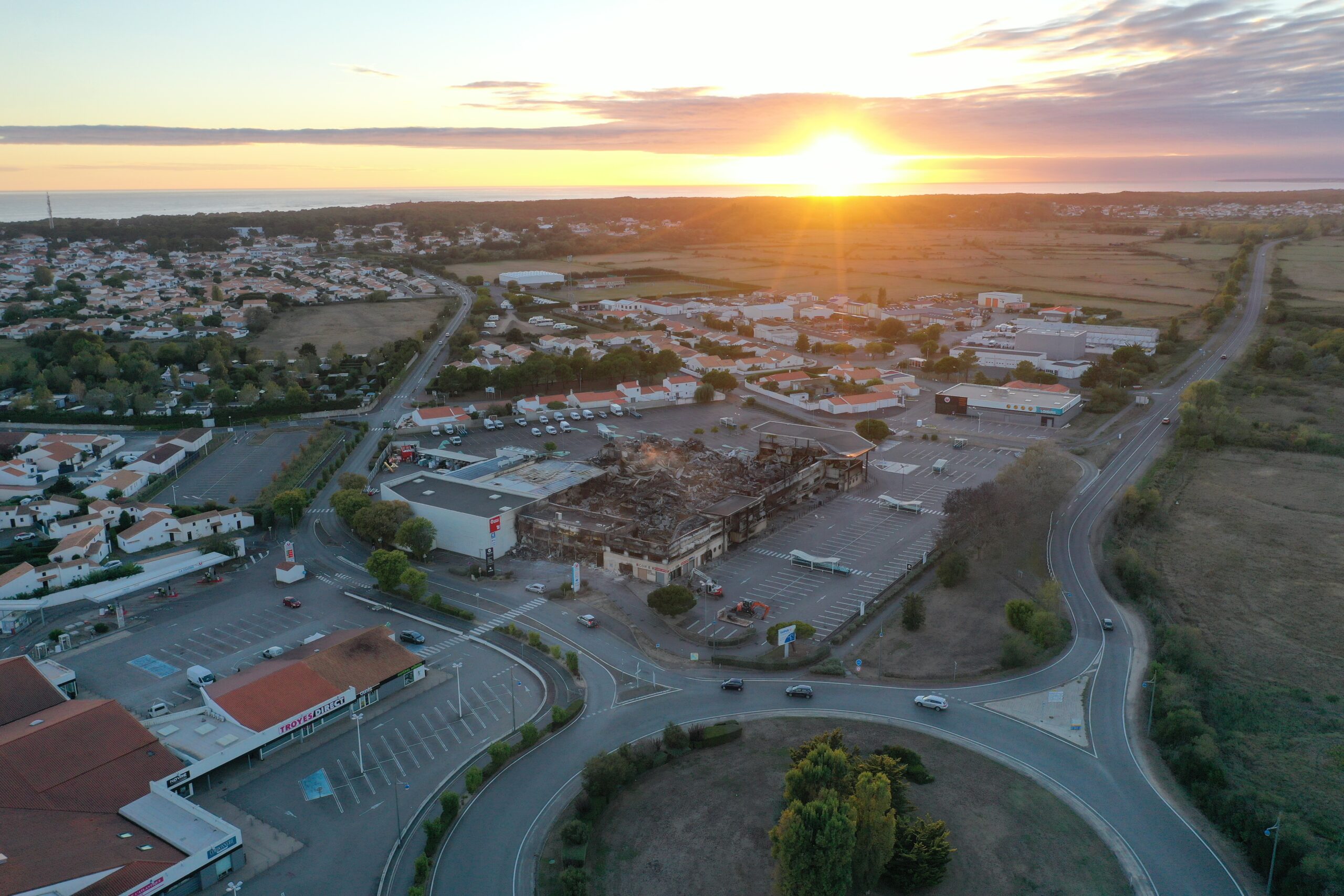 Drone HDR 4K immobilier vue aérienne bien immobilier Nantes